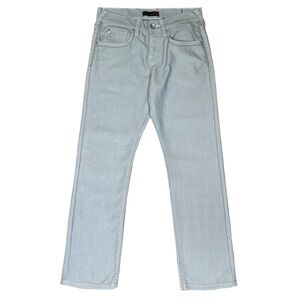 G by Guess Men’s Casual Gray Denim Low Straight Bootcut Jeans 29x30